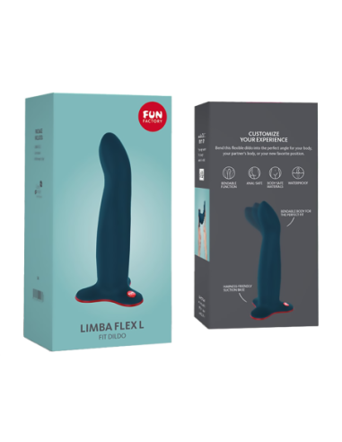 FUN FACTORY LIMBA FLEX L TERCIOPELO AZUL