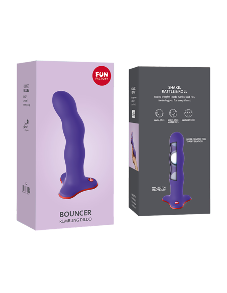 FUN FACTORY BOUNCER FLASHY PURPLE