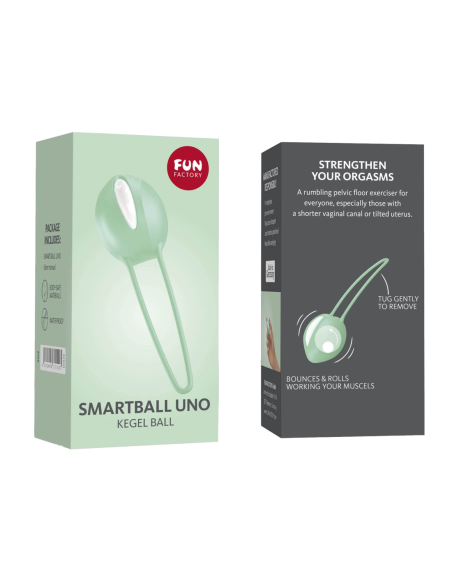 FUN FACTORY SMARTBALL UNO WHITE&PISTACHIO