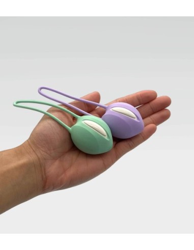 FUN FACTORY SMARTBALL UNO BLANCO&PASTEL LILA