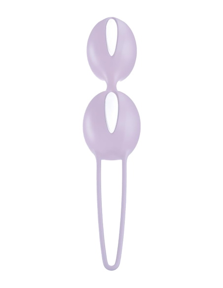 FUN FACTORY SMARTBALLS DUO WHITE&PASTEL LILAC