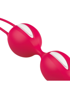 FUN FACTORY SMARTBALLS DUO BLANCO&INDIA ROJO 2