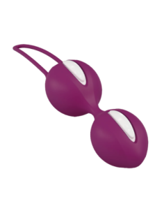 FUN FACTORY DÚO DE SMARTBALLS WHITE&GRAPE