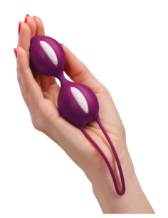 FUN FACTORY DÚO DE SMARTBALLS WHITE&GRAPE 2