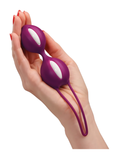 FUN FACTORY DÚO DE SMARTBALLS WHITE&GRAPE