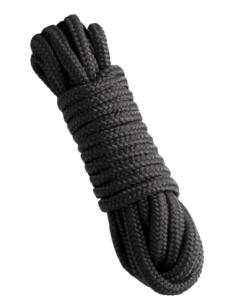 CUERDA DE NYLON SINFUL 25 FT NEGRO 2