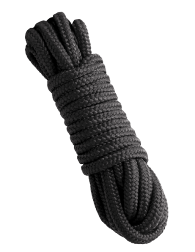 CUERDA DE NYLON SINFUL 25 FT NEGRO