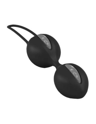 FUN FACTORY SMARTBALLS DUO GRAY&BLACK