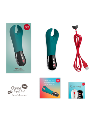 FUN FACTORY MANTA DEEP SEA AZUL Y NEGRO