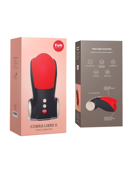 FUN FACTORY COBRA LIBRE II BLACK&RED