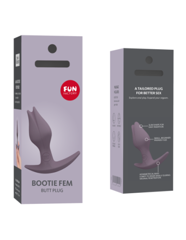 FUN FACTORY BOOTIE FEM DARK TAUPE