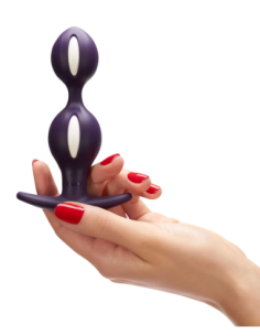 FUN FACTORY B BALLS DUO WHITE&DARK VIOLET 2