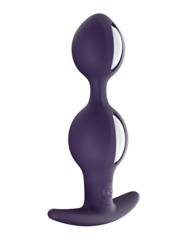FUN FACTORY B BALLS DUO WHITE&DARK VIOLET