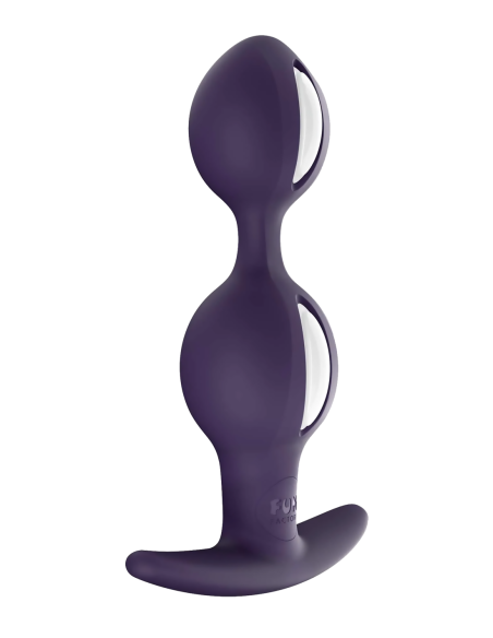 FUN FACTORY B BALLS DÚO BLANCO&VIOLETA OSCURO