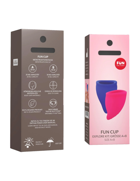 FUN FACTORY FUN CUP EXPLORE KIT ROSA Y ULTRAMAR