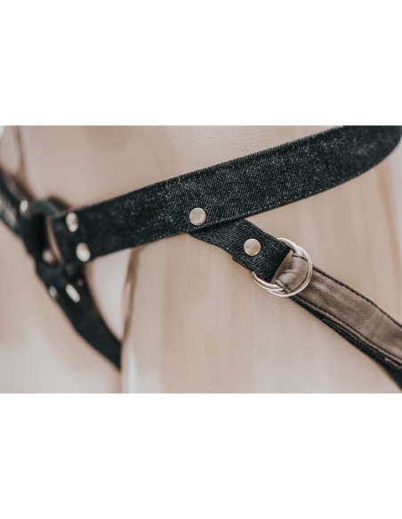 FUN FACTORY STRAP & BOUND HARNESS DARK BLUE