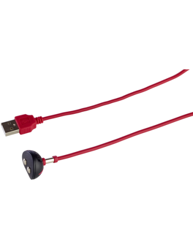 CARGADOR MAGNÉTICO USBFUN FACTORY ROJO