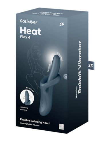 SATISFYER HEAT FLEX 4 GREY