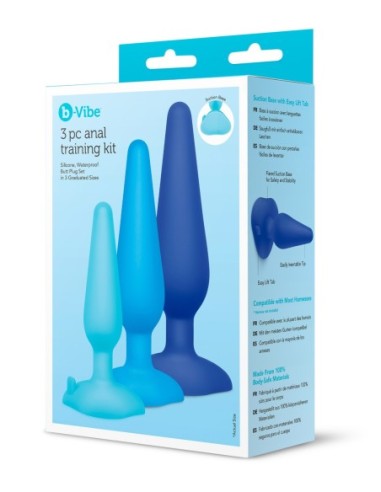 B-VIBE 3PCS ANAL TRAINING KIT
