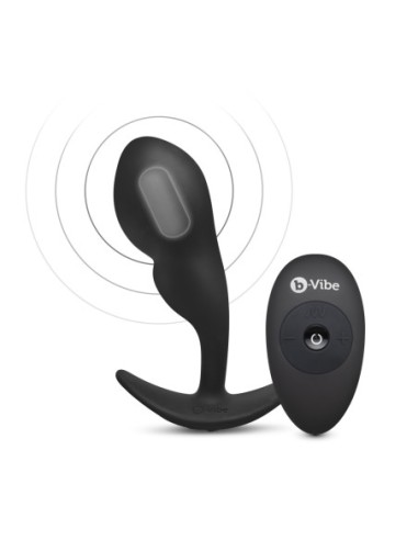 B-VIBE REMOTE CONTROL P-SPOT SNUG PLUG 145GR BLACK