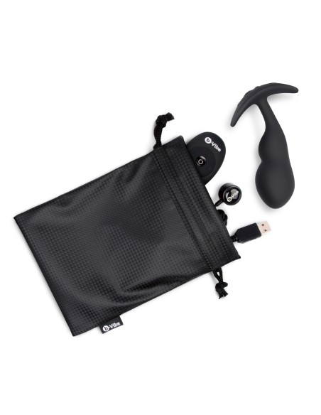 B-VIBE MANDO A DISTANCIA P-SPOT TAPÓN AJUSTADO 145GR NEGRO