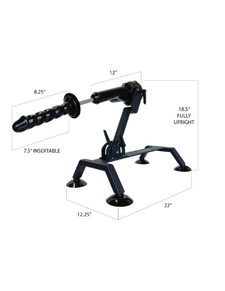 FETISH FANTASY SERIES BODY DOCK SEX MACHINE - BLACK