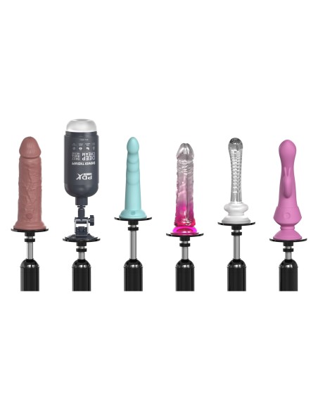 FETISH FANTASY SERIES BODY DOCK SEX MACHINE - BLACK