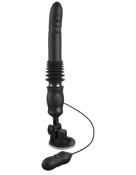 FETISH FANTASY SERIES ULTIMATE SILICONE THRUSTER - BLACK