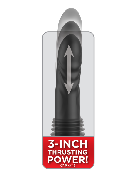 FETISH FANTASY SERIES ULTIMATE SILICONE THRUSTER - BLACK