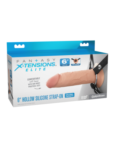 FANTASY X-TENSIONS ELITE 6" SILICONE HOLLOW...