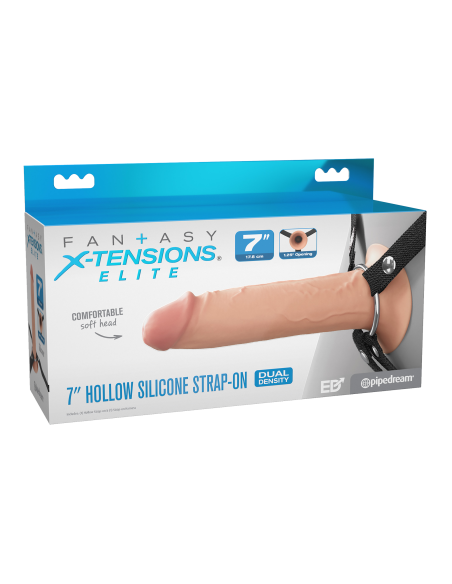 FANTASY X-TENSIONS ELITE 7" CORREA HUECA DE SILICONA - DOBLE DENSIDAD - LIGERA