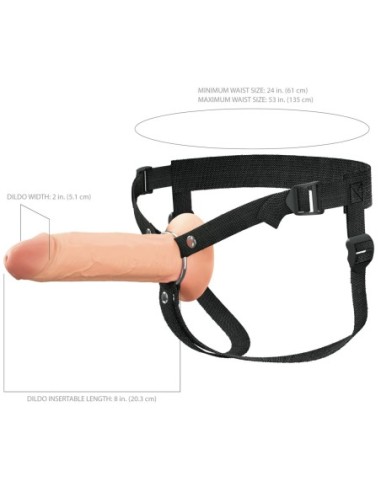 FANTASY X-TENSIONS ELITE 8" SILICONE HOLLOW...