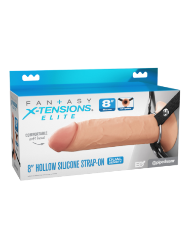 FANTASY X-TENSIONS ELITE 8" SILICONE HOLLOW...