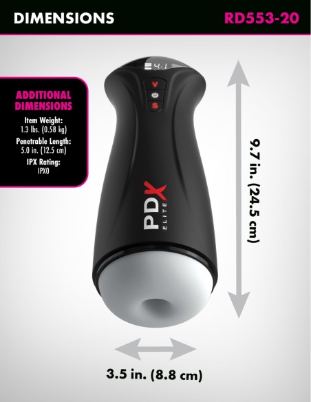 PDX ELITE FAP-GASM FROSTED