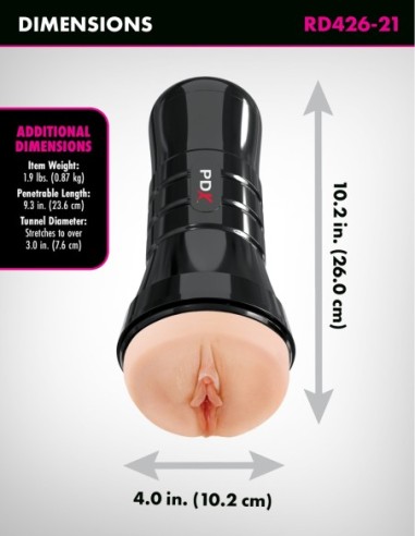 PDX EXTREME WET PUSSIES SUPER JUICY SNATCH XXL...