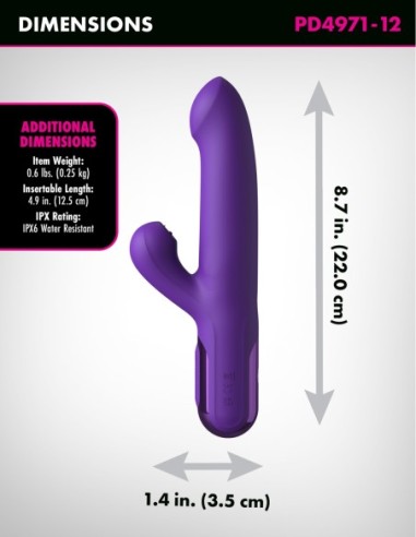 FANTASY FOR HER SUPER SONIX THRUSTER PURPLE