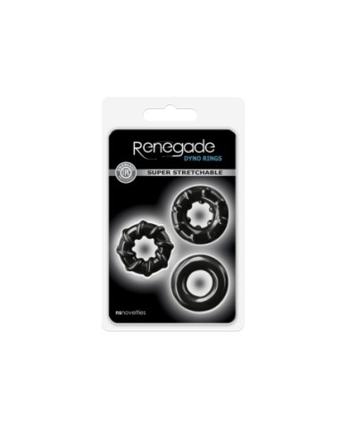 ANILLOS DYNO RENEGADE NEGRO