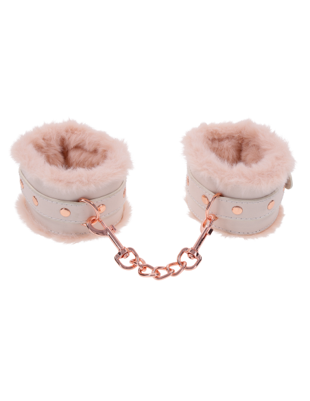 PEACHES ‘N CREAME FUR HANDCUFFS