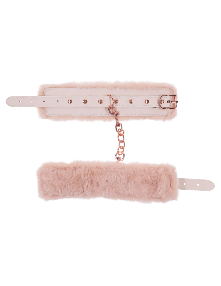 PEACHES ‘N CREAME FUR HANDCUFFS