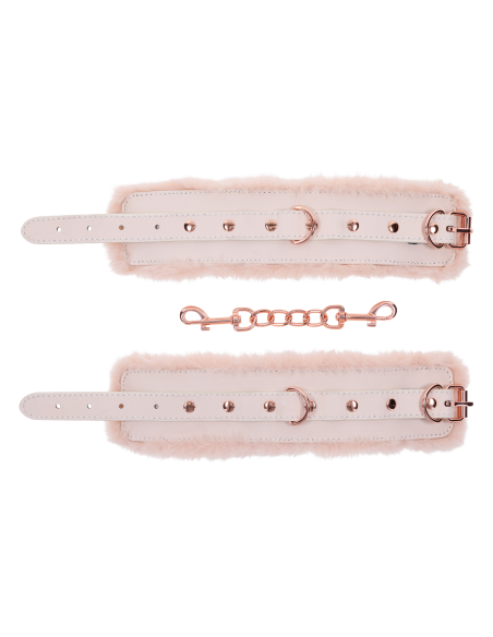PEACHES ‘N CREAME FUR HANDCUFFS