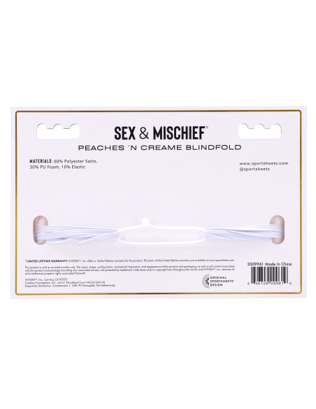 PEACHES ‘N CREAME BLINDFOLD