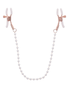 PEACHES ‘N CREAME PEARL NIPPLE CLAMPS