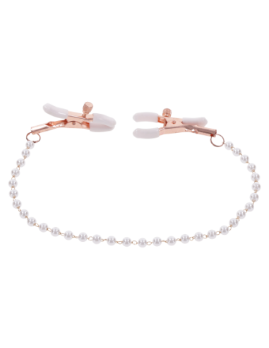 PEACHES ‘N CREAME PEARL NIPPLE CLAMPS