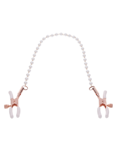PEACHES ‘N CREAME PEARL NIPPLE CLAMPS