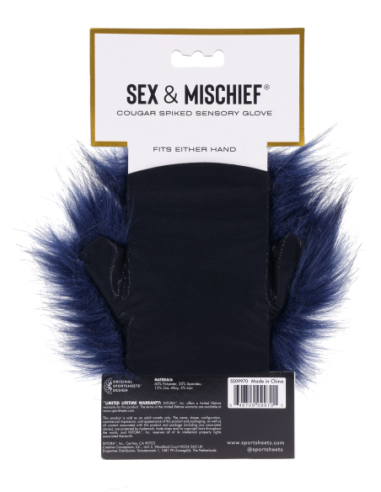 SPORTSHEETS COUGAR SPIKED SENSORY GLOVE