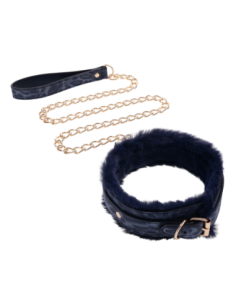 SPORTSHEETS COUGAR FUR COLLAR & LEASH 2
