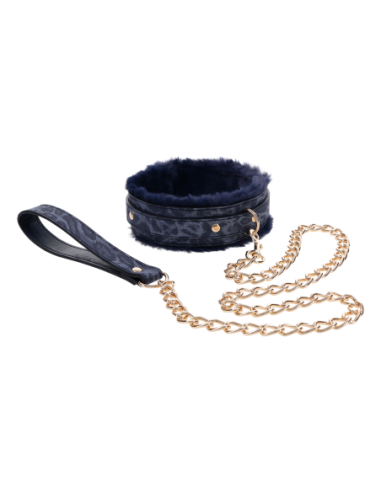 SPORTSHEETS COUGAR FUR COLLAR & LEASH