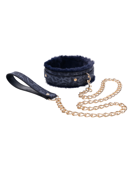 SPORTSHEETS COUGAR FUR COLLAR & LEASH