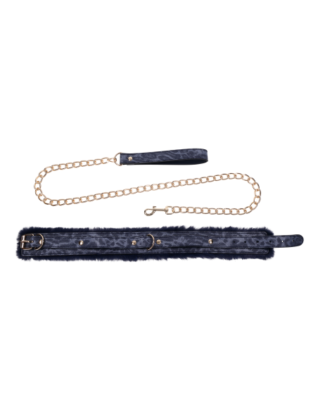 SPORTSHEETS COUGAR FUR COLLAR & LEASH