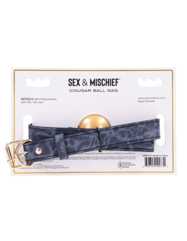 SPORTSHEETS COUGAR BALL GAG